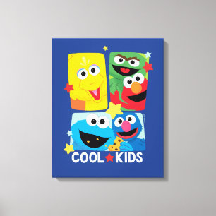 Sesame Street Coola Kids Canvastryck