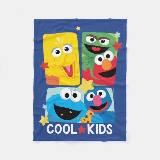 Sesame Street | Coola Kids Fleecefilt (Framsidan)