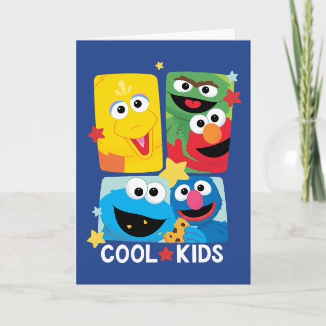 Sesame Street | Coola Kids Helgkort (Framsida)
