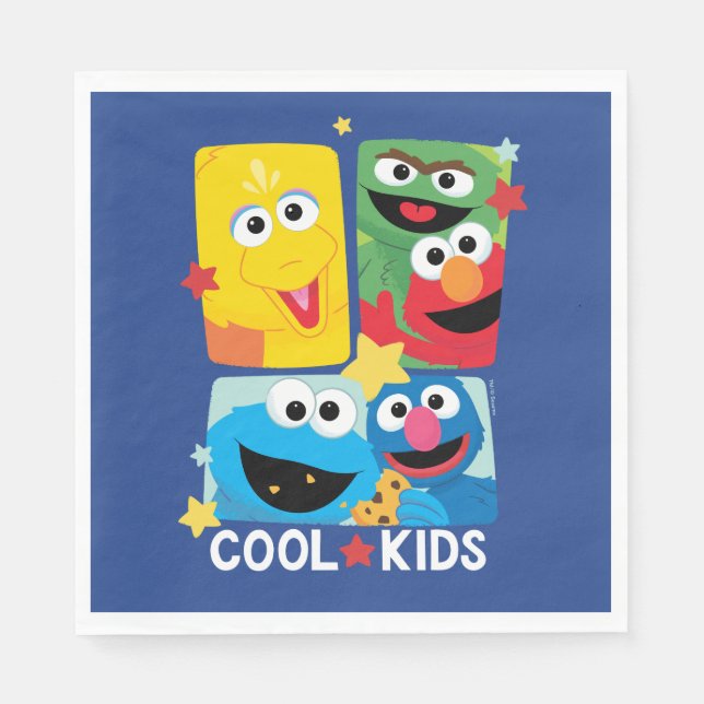 Sesame Street | Coola Kids Pappersservett (Framsidan)