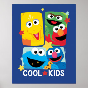 Sesame Street Coola Kids Poster
