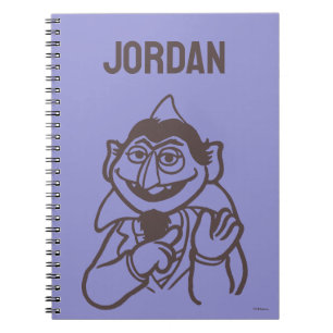 Sesame Street   Count von Count Bright Anteckningsbok