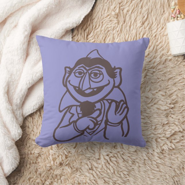 Sesame Street | Count von Count Bright Kudde (Filt)