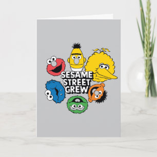 Sesame Street Crew Kort