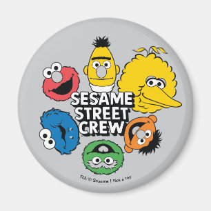 Sesame Street Crew Magnet
