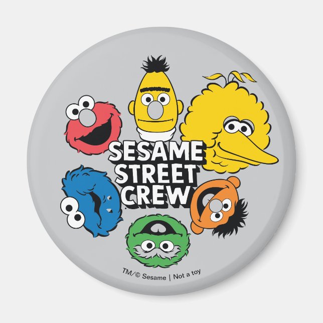 Sesame Street Crew Magnet (Framsidan)