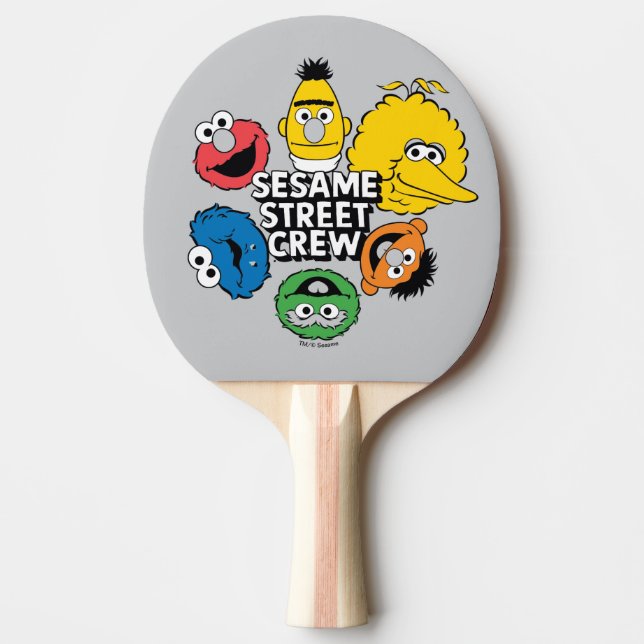 Sesame Street Crew Pingisracket (Framsidan)