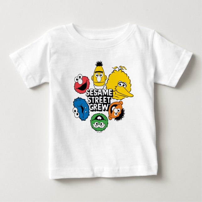 Sesame Street Crew T Shirt (Framsida)