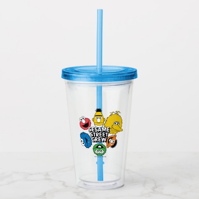 Sesame Street Crew Take Away Mugg (Framsida)