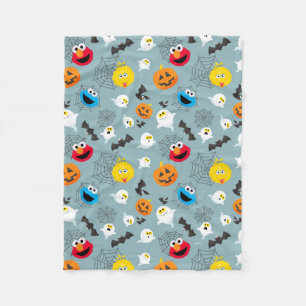 Sesame Street Cute Halloween Mönster Fleecefilt
