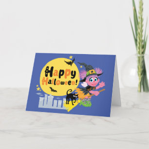 Sesame Street Cute Halloween Mönster Kort