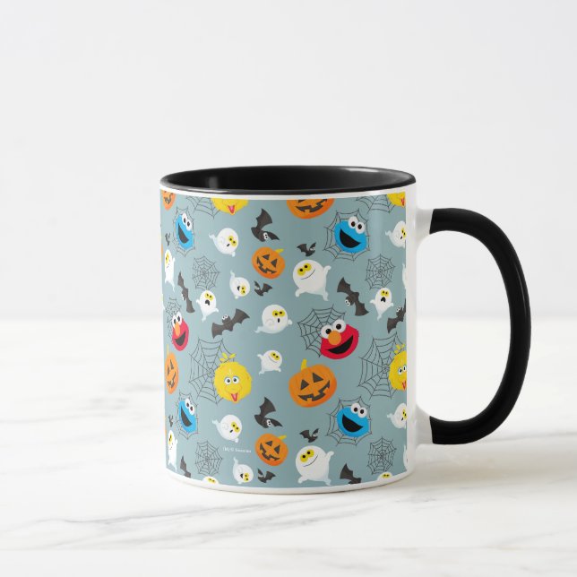 Sesame Street Cute Halloween Mönster Mugg (Höger)