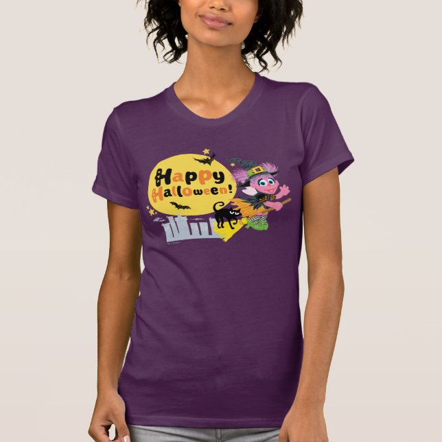 Sesame Street | Cute Halloween Mönster T Shirt (Framsida)