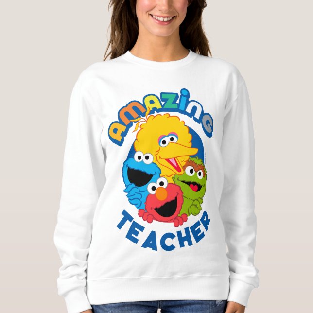 Sesame Street | De är Fantastisk Lärare T Shirt (Framsida)
