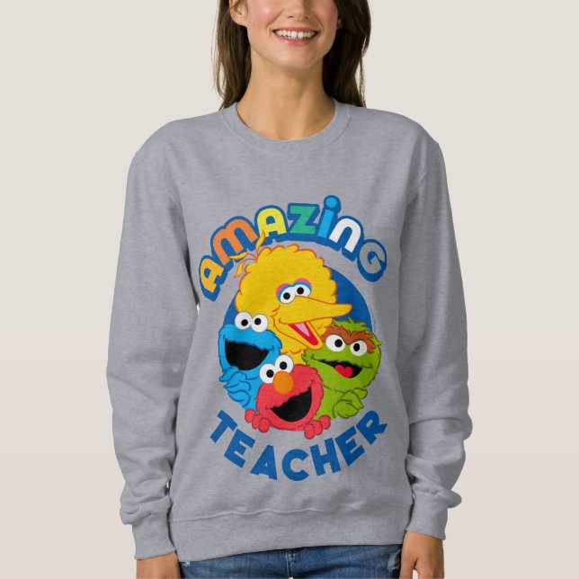 Sesame Street | De är Fantastisk Lärare T Shirt (Framsida)