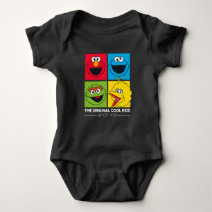Sesame Street De Ursprungliga Coola Killarna T-shirt