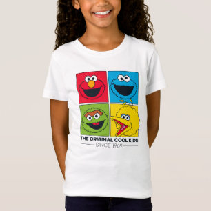Sesame Street De Ursprungliga Coola Killarna T-shirt