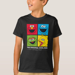 Sesame Street De Ursprungliga Coola Killarna T Shirt