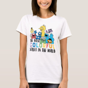 Sesame Street   Den färgaste gatan T Shirt