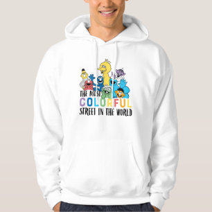 Sesame Street Den mest färgglada gatan Hoodie