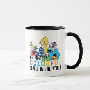 Sesame Street Den mest färgglada gatan Mugg