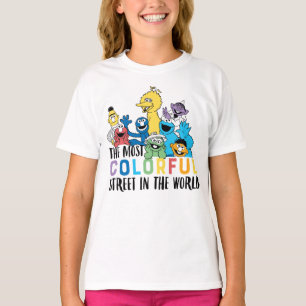 Sesame Street Den mest färgglada gatan T Shirt