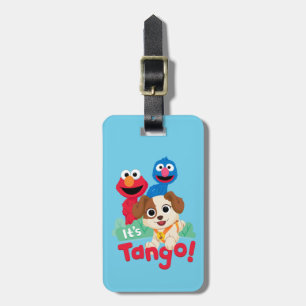 Sesame Street Det är Tango med Elmo & Grover Bagagebricka
