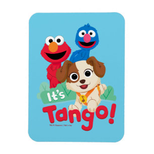 Sesame Street Det är tango med Elmo & Grover Magnet