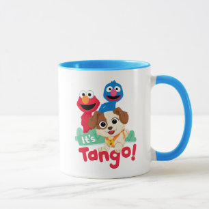 Sesame Street Det är tango med Elmo & Grover Mugg