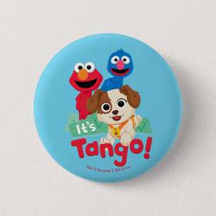 Sesame Street Det är tango med Elmo och Grover Knapp