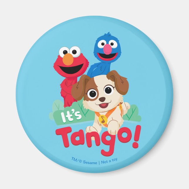 Sesame Street | Det är tango med Elmo och Grover Magnet (Framsidan)