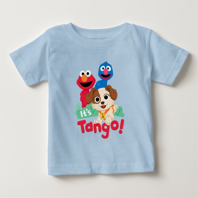 Sesame Street | Det är tango med Elmo och Grover T Shirt (Framsida)