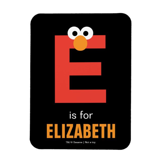 Sesame Street | E är till för Elmo Magnet (Vertikal)