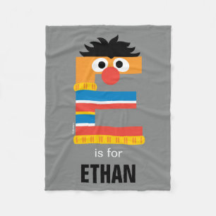 Sesame Street   E är till för Ernie Fleecefilt
