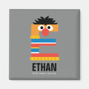 Sesame Street E är till för Ernie Magnet