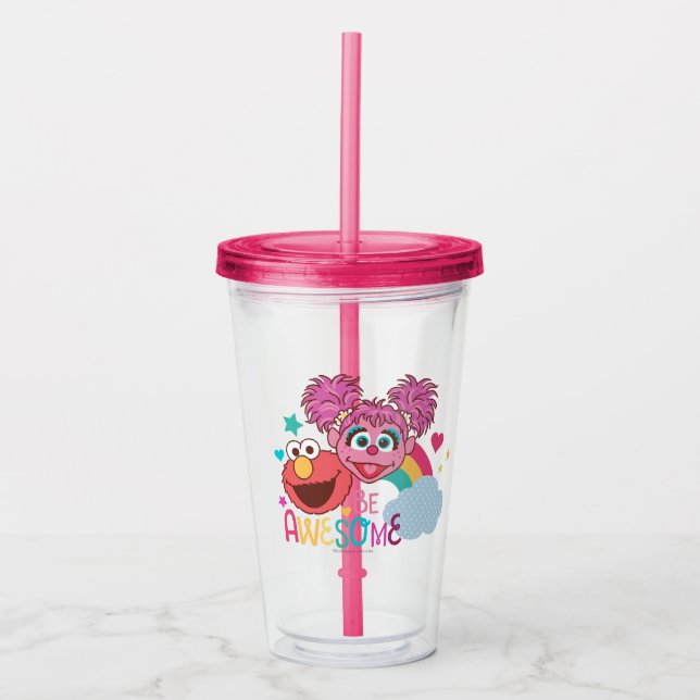 Sesame Street | Elmo & Abby - BE Fantastisk Take Away Mugg (Framsida)