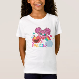 Sesame Street   Elmo & Abby - BE Fantastisk Tee Shirt