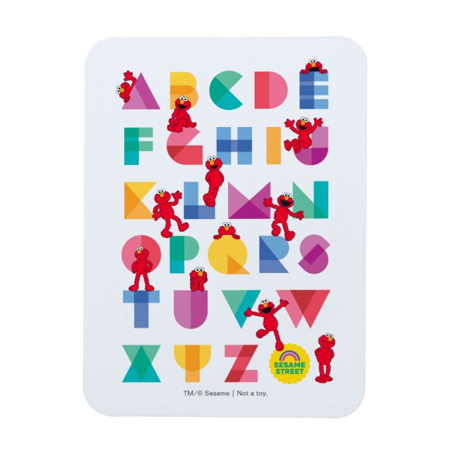 Sesame Street | Elmo Alphabet Magnet (Vertikal)
