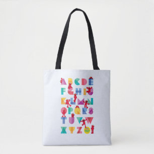 Sesame Street Elmo Alphabet Tygkasse