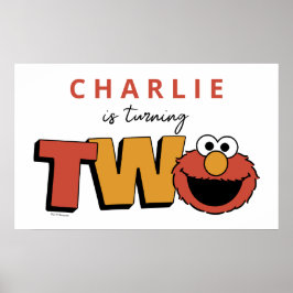 Sesame Street | Elmo - andra födelsedag Poster
