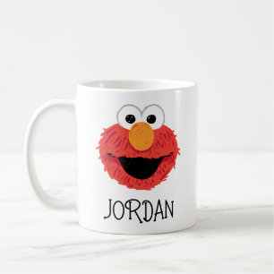 Sesame Street Elmo Ansikte Kaffemugg