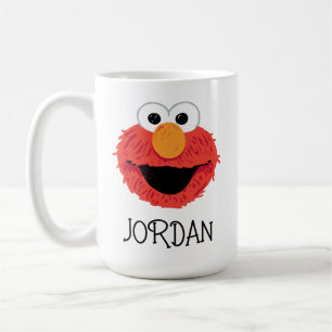 Sesame Street Elmo Ansikte Kaffemugg