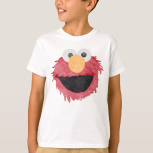 Sesame Street   Elmo Ansikte T Shirt