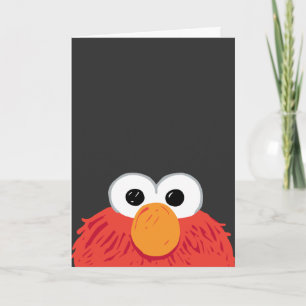 Sesame Street Elmo Big Ansikte Kort
