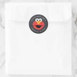Sesame Street | Elmo Birthday Chalkboard Runt Klistermärke