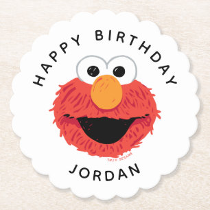 Sesame Street   Elmo Birthday Chalkboard Underlägg Papper