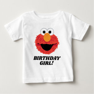 Sesame Street   Elmo Birthday Girl T Shirt
