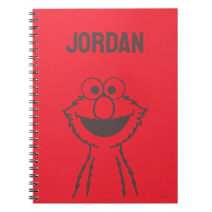 Sesame Street   Elmo Bright Anteckningsbok
