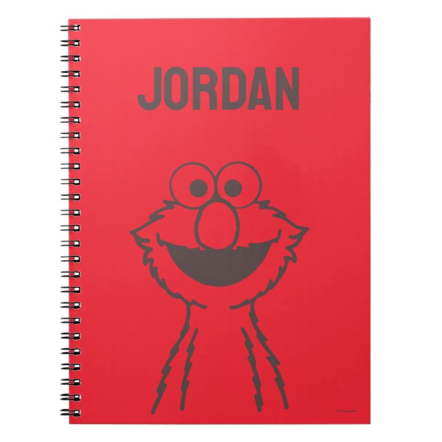 Sesame Street | Elmo Bright Anteckningsbok (Framsidan)