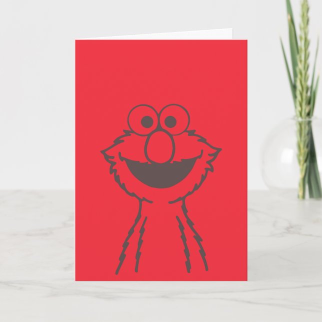 Sesame Street | Elmo Bright Kort (Framsida)